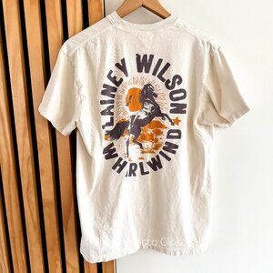Women's Lainey Wilson Whirlwind Tee in Cream White (M)